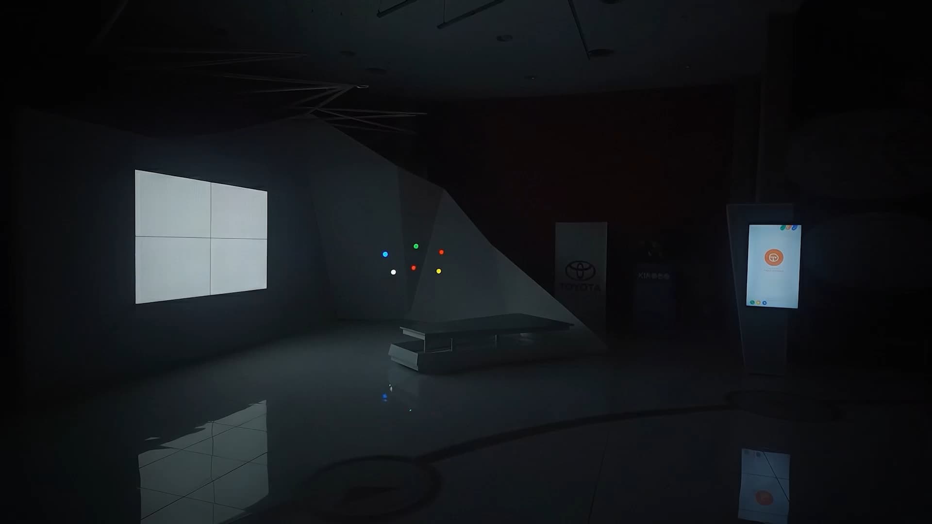 Toyota Visitor Center en la planta de Toyota Argentina en Zárate — espacio de marca inmersivo diseñado y construido por Apsis, 2022–2023.